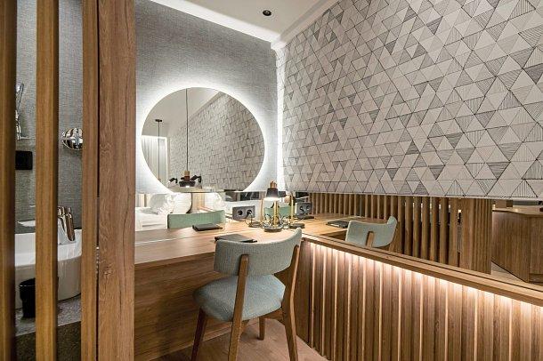 Akasha Beach Hotel & Spa - Wohnbeispiel Doppelzimmer Urban Chic (Zimmercodierung DB1)