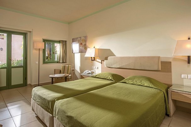 Silva Beach - Wohnbeispiel Doppelzimmer Gartenblick (Zimmercodierung DBG)