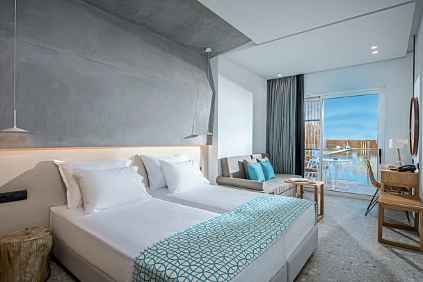 Aelius Hotel & Spa - Wohnbeispiel Doppelzimmer Superior Swim-Up Sensus Experience (Zimmercodierung DSQ)