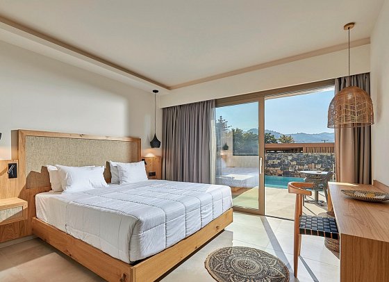Sentido Amounda Bay - Wohnbeispiel Juniorsuite Privat Pool (Zimmercodierung J1R)