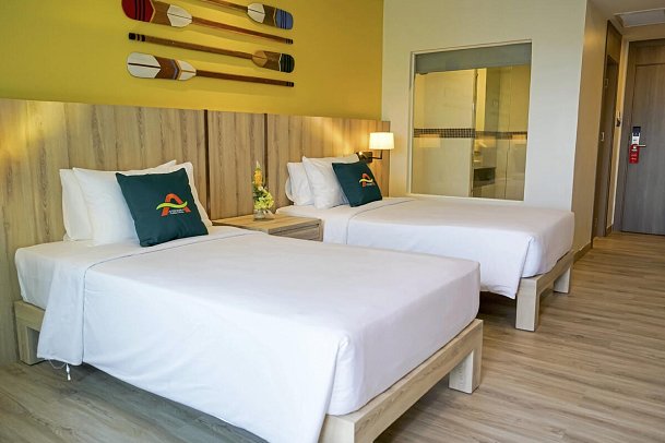 Andakira Hotel Patong - Wohnbeispiel Deluxe (Zimmercodierung DD1)