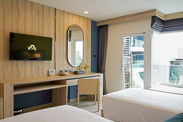 Andakira Hotel Patong - Wohnbeispiel Deluxe (Zimmercodierung DD1)