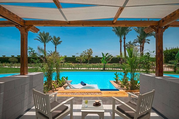 Mövenpick Waterpark Resort & Spa Soma Bay - Wohnbeispiel Doppelzimmer Swim-Up (Zimmercodierung DBQ)