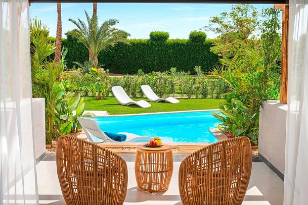 Mövenpick Waterpark Resort & Spa Soma Bay - Wohnbeispiel Doppelzimmer Swim-Up (Zimmercodierung DBQ)