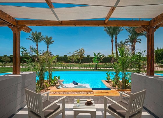 Mövenpick Waterpark Resort & Spa Soma Bay - Wohnbeispiel Doppelzimmer Swim-Up (Zimmercodierung DBQ)