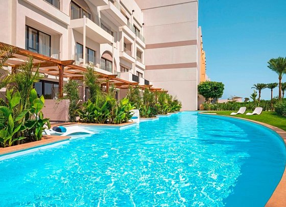 Mövenpick Waterpark Resort & Spa Soma Bay - Wohnbeispiel Doppelzimmer Swim-Up (Zimmercodierung DBQ)
