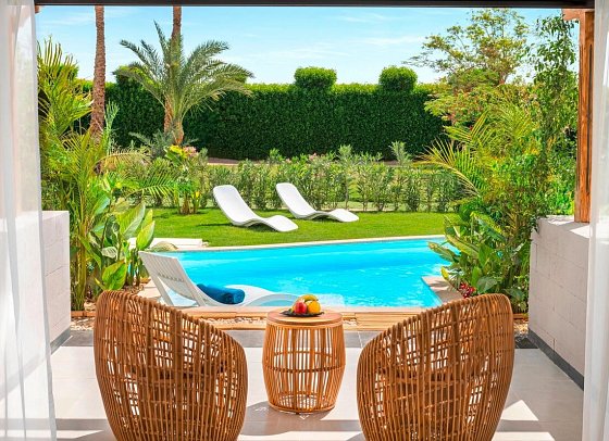 Mövenpick Waterpark Resort & Spa Soma Bay - Wohnbeispiel Doppelzimmer Swim-Up (Zimmercodierung DBQ)