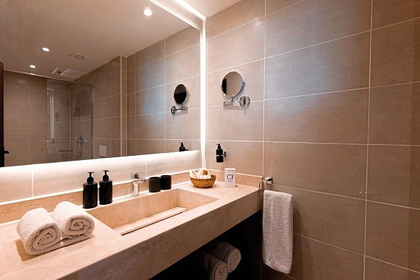 ananea Hurghada - Beispiel Bad Doppelzimmer Superior Meerblick (Zimmercodierung DSM)