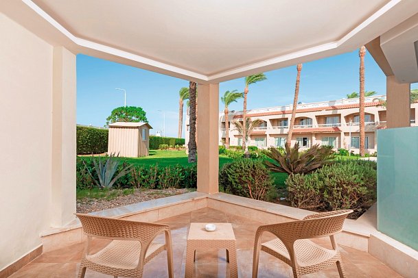 Beach Albatros Resort - Wohnbeispiel Familienzimmer Gartenblick (Zimmercodierungen F2G & FFG)