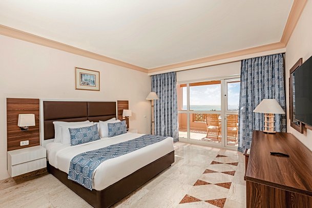 Continental Hotel Hurghada - Wohnbeispiel Doppelzimmer Standard Meerblick (Zimmercodierungen DGM & DCM)