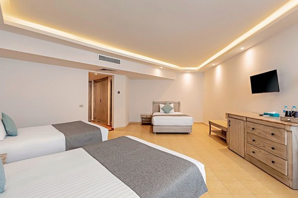 SUNRISE Alma Bay Resort - Wohnbeispiel Mega Doppelzimmer (Zimmercodierungen DDG & DDM)