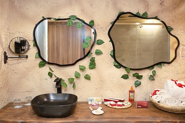 Caves Beach Resort - Beispiel Bad Doppelzimmer