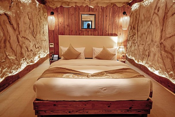 Caves Beach Resort - Wohnbeispiel Doppelzimmer Premium Poolblick