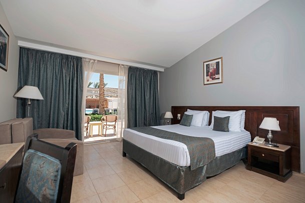 SUNRISE Serano Aqua Park Resort - Wohnbeispiel Bungalow Zimmer Gartenblick (Zimmercodierungen BBG & BCG)