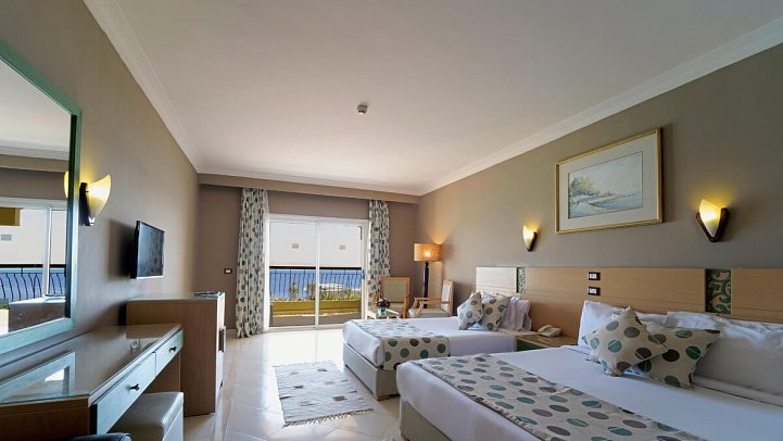 Regina Resort & Aqua Park Hurghada - Wohnbeispiel Regal Room Meerblick (Zimmercodierung DDM)