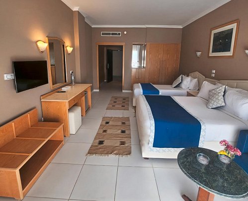 Regina Resort & Aqua Park Hurghada - Wohnbeispiel Doppelzimmer Superior (Zimmercodierungen DSG, DSP & DSM)