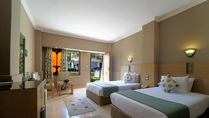 Regina Resort & Aqua Park Hurghada - Wohnbeispiel Bungalow Gartenblick (Zimmercodierung BBG)