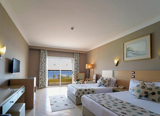 Regina Resort & Aqua Park Hurghada - Wohnbeispiel Regal Room Meerblick (Zimmercodierung DDM)