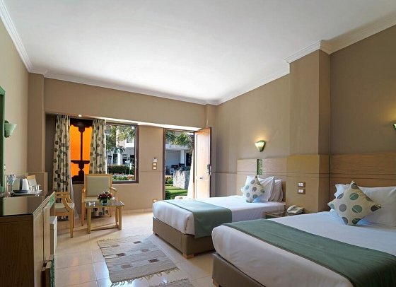 Regina Resort & Aqua Park Hurghada - Wohnbeispiel Bungalow Gartenblick (Zimmercodierung BBG)