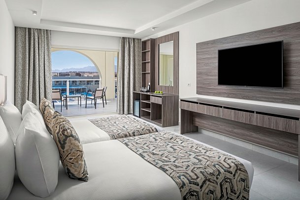 Albatros Makadi Resort - Wohnbeispiel Splash Zimmer Aqua Park (Zimmercodierung B1P)