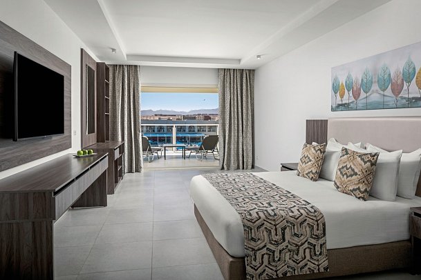 Albatros Makadi Resort - Wohnbeispiel Splash Zimmer Aqua Park (Zimmercodierung B1P)