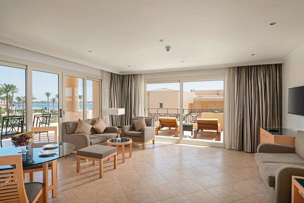 Cleopatra Luxury Resort Makadi Bay - Wohnbeispiel Master Suite (Zimmercodierung JB1)