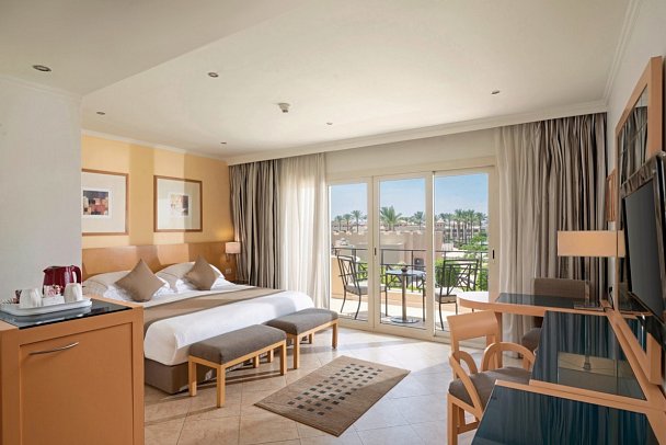 Cleopatra Luxury Resort Makadi Bay - Wohnbeispiel Master Suite (Zimmercodierung JB1)