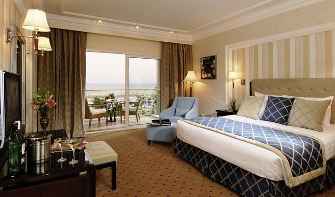 Premier Le Rêve Hotel & Spa - Wohnbeispiel Doppelzimmer seitl. Meerblick (Zimmercodierung D4N)