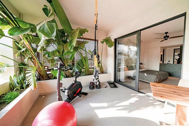 Sentido More Meni Residence & Suites - Wohnbeispiel Sentido Fitness (Zimmercodierung DD3)