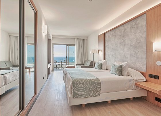 Gloria Palace San Agustin Thalasso & Hotel - Wohnbeispiel Doppelzimmer Meerblick (Zimmercodierungen DBM, D2M & D1M)