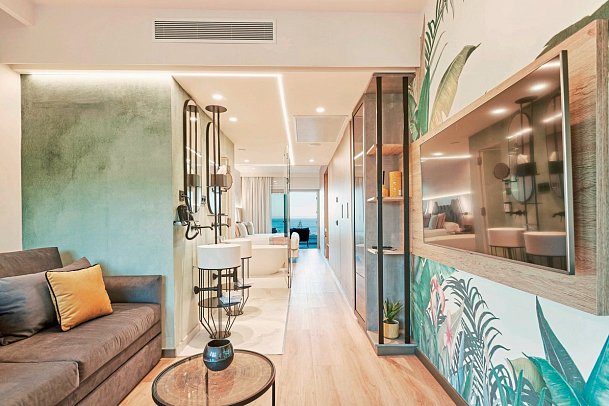 Gloria Palace San Agustín Thalasso & Hotel - Wohnbeispiel Juniorsuite (Zimmercodierung JBM)