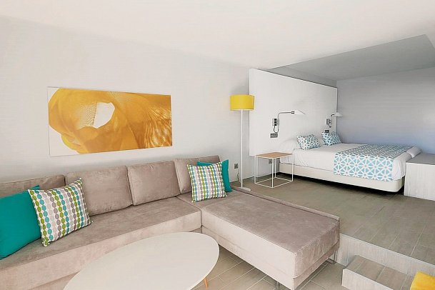 Santa Mónica Suites Hotel - Wohnbeispiel Juniorsuite (Zimmercodierungen JB1, JB2, JB3, JB4, J1D, J2D, J3D & J4D)