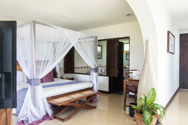 Leopard Beach Resort & Spa - Wohnbeispiel Honeymoon Suite (Zimmercodierung JBM)