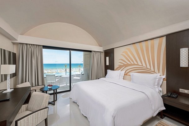 Iberostar Selection Kuriat Palace - Wohnbeispiel Doppelzimmer Meerblick (Zimmercodierungen DBM, DOM, D1M & DO2)