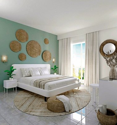 Golden Tulip President Hammamet - Wohnbeispiel Bungalow (Zimmercodierungen BB1, BC1, BB2 & BV1)