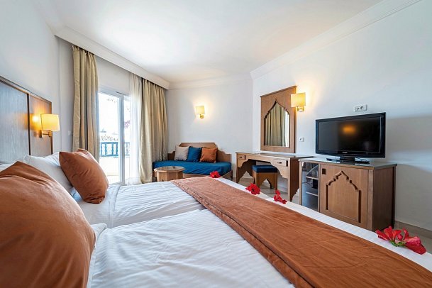 Eden Yasmine Resort & Spa - Wohnbeispiel Doppelzimmer (Zimmercodierungen DB1, DC1 & DP1)