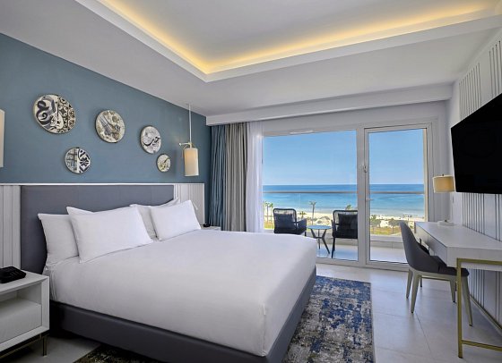 Hilton Skanes Monastir Beach Resort - Wohnbeispiel Doppelzimmer Meeresfront (Zimmercodierung DBO)