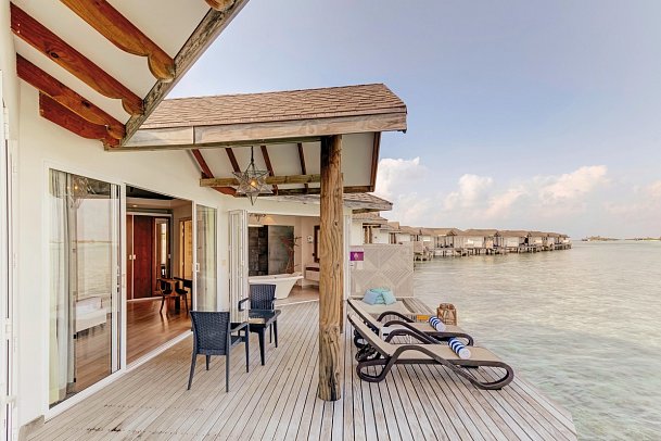 Cinnamon Dhonveli Maldives - Wohnbeispiel Over Water Suite (Zimmercodierung WX1)