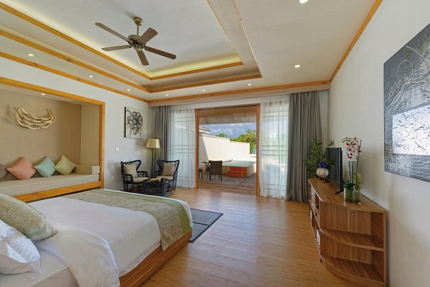 Brennia Kottefaru - Wohnbeispiel Deluxe Beach Pool Villa (Zimmercodierungen VB3 & VB9)