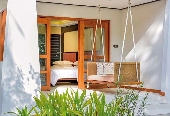 Sheraton Maldives Full Moon Resort & Spa - Wohnbeispiel Deluxe (Zimmercodierung UD1)