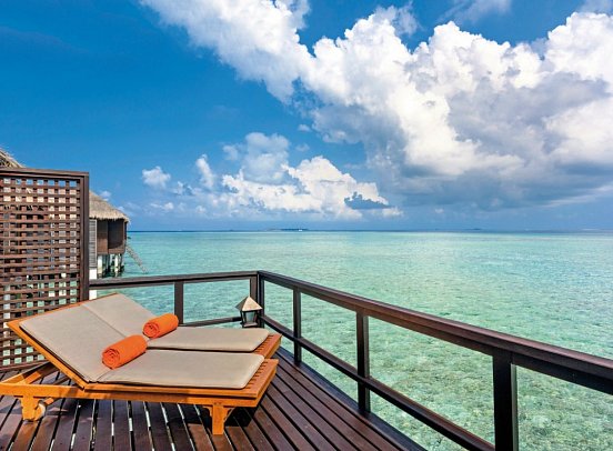 Sheraton Maldives Full Moon Resort & Spa - Wohnbeispiel Overwater Villa (Zimmercodierung VX1)