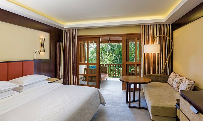 Sheraton Maldives Full Moon Resort & Spa - Wohnbeispiel Deluxe (Zimmercodierung UD1)