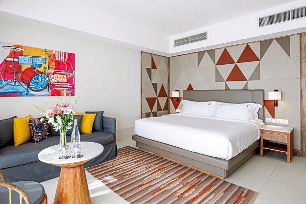 Hard Rock Hotel Maldives - Wohnbeispiel Silver Beach Studio (Zimmercodierung SB1)