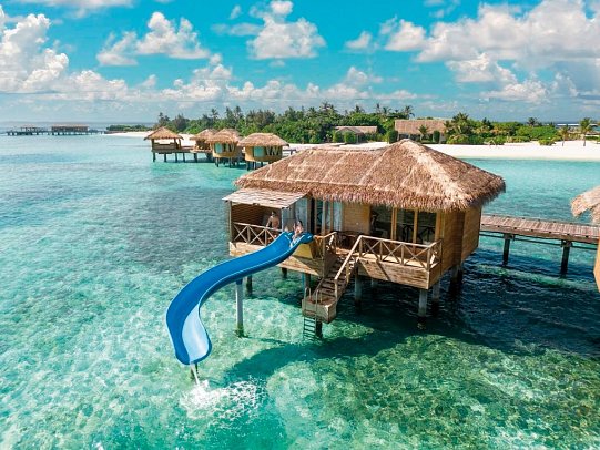 You&Me Maldives - Wohnbeispiel Aqua Suite with Slide (Zimmercodierungen WX1 & WX7)