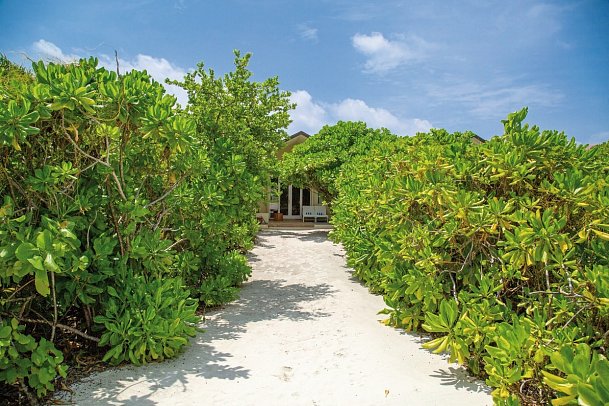 Hondaafushi Island Resort - Wohnbeispiel Deluxe Beach Bungalow (Zimmercodierung BB2)