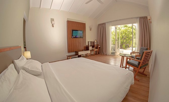 Hondaafushi Island Resort - Wohnbeispiel Deluxe Beach Bungalow (Zimmercodierung BB2)