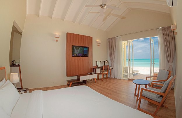 Hondaafushi Island Resort - Wohnbeispiel Superior Beach Bungalow (Zimmercodierungen UB1, BB1 & FB1)