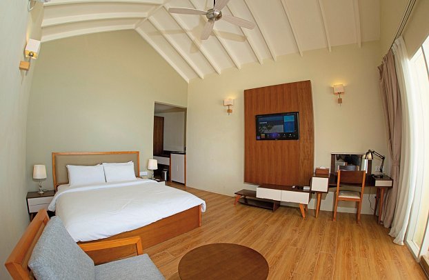 Hondaafushi Island Resort - Wohnbeispiel Superior Beach Bungalow (Zimmercodierungen UB1, BB1 & FB1)