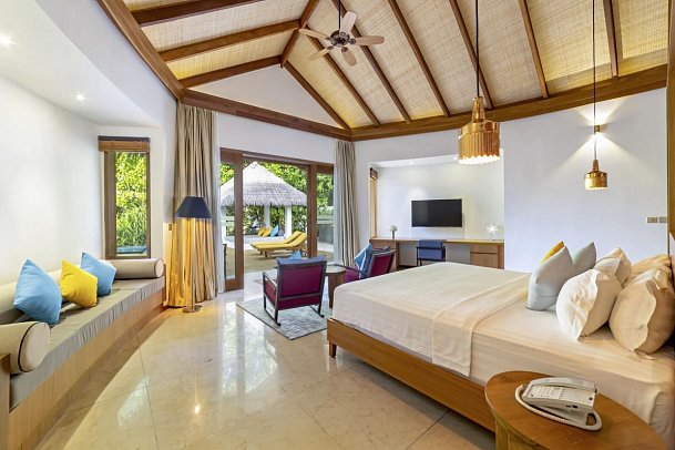 Furaveri Island Resort & Spa - Wohnbeispiel Beach Pool Villa with Jacuzzi (Zimmercodierung VB4)