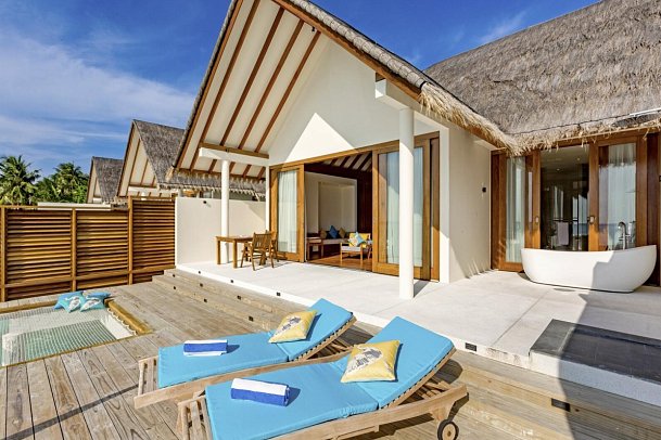 Furaveri Island Resort & Spa - Wohnbeispiel Ocean Villa Infinity with Hammock (Zimmercodierung VX2)